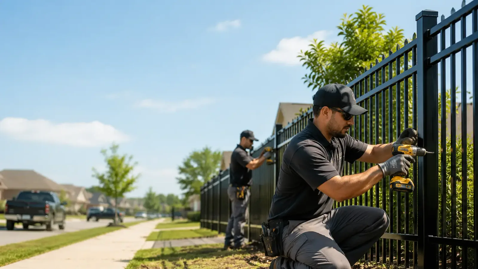 Metal Fence Installation in Liverpool, IL